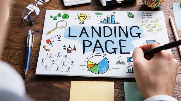 Landing page design service