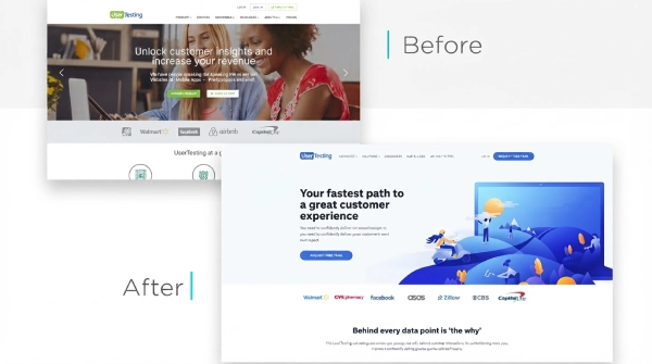 Website redesign service