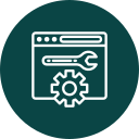 Website maintenance icon