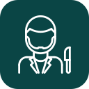 Plastic surgeon icon