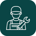 Handyman service icon